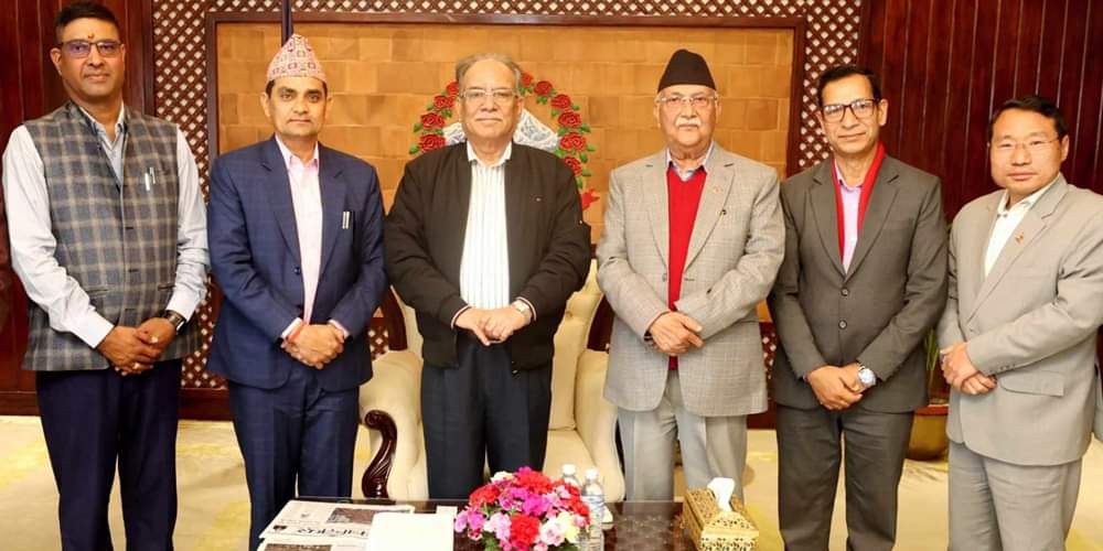 प्रधानमन्त्री प्रचण्ड र कालिकाका मेयर रेग्मीबीच भेट, शक्तिखोर औधोगिक क्षेत्र, तथा त्रशुली डाईभर्सन विषयमा छलफल
