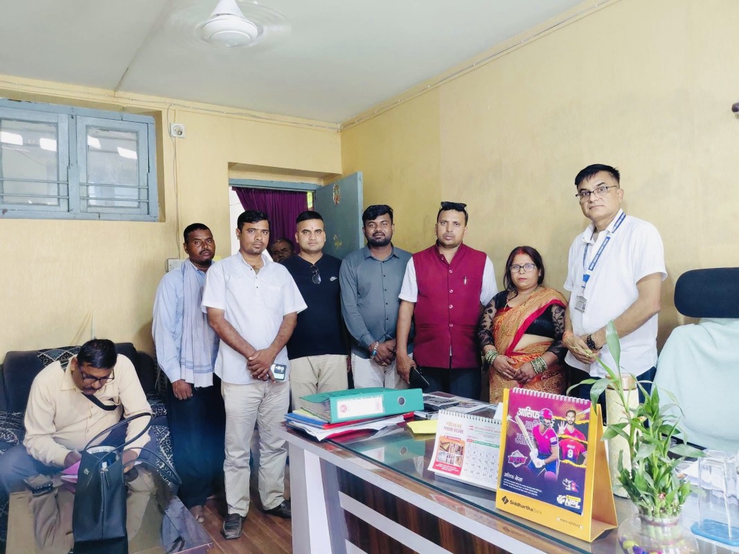 मल अभाव समाधानका लागि रास्वपा नेताहरूको कृषि सामग्री कम्पनीसँग महत्वपूर्ण भेट
