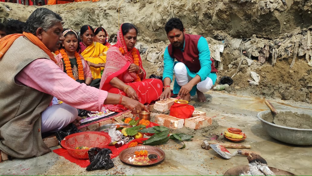 मुर्लीमा हनुमान मन्दिरको शिलान्यास,