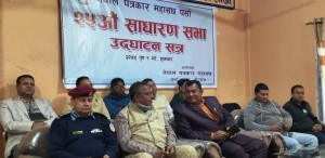 नेपाल पत्रकार महासंघ पर्साको २५ औँ साधारण सभा सम्पन्न