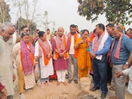 मधेश प्रदेशमा भौतिक पूर्वाधार मन्त्री यादवले बिकाश निर्माण कार्यमा बढाए सक्रियता: दर्जनौ योजना शिलान्यास