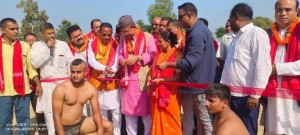 पोखरीयामा विशाल कुस्ती दंगल खेल सम्पन्न