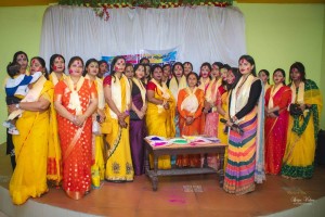 कुर्मी समाजका महिला द्वारा होली मिलन कार्यक्रम