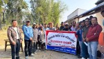 ईच्छानगरनगरका प्रजा परीवारलाई  ६ कोठाको २ घर हस्तान्तरण 
