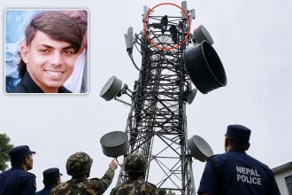 प्रेमिका नआए हाम फाल्छु’ भन्दै टेलिकम टावरमा चढे युवा