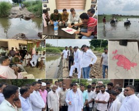 लालपर्सामा डुबान, जलनिकास र तटबन्ध निर्माणको माग; सांसद हरि पन्तले थाले समाधानको पहल