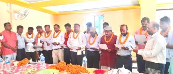 कानु समाज नेपाल पर्साको नवनिर्वाचित कार्यसमितिको   सपथग्रहण तथा पदस्थापन सम्पन्न