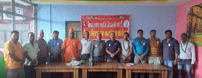 नेपालका लागी नेपाली पार्टीको प्रशिक्षण कार्यक्रम बीरगंजमा सम्पन