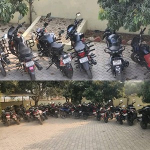 पर्सामा निर्वाचन सुरक्षामा कडाइ : भारतीय नम्बर प्लेटका २० मोटरसाइकल नियन्त्रणमा