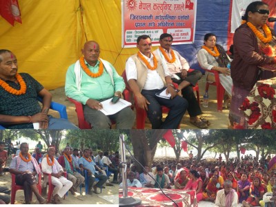 जिराभावनी गाँउपालिकामा नेकपा एमालेको पालिका अधिवेशन सम्पन्न