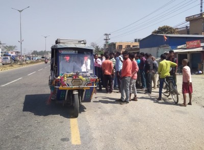 ईरिक्सा व्यवसायिहरु आन्दोलित,म्याजिक भ्यान संघको दादागिरी