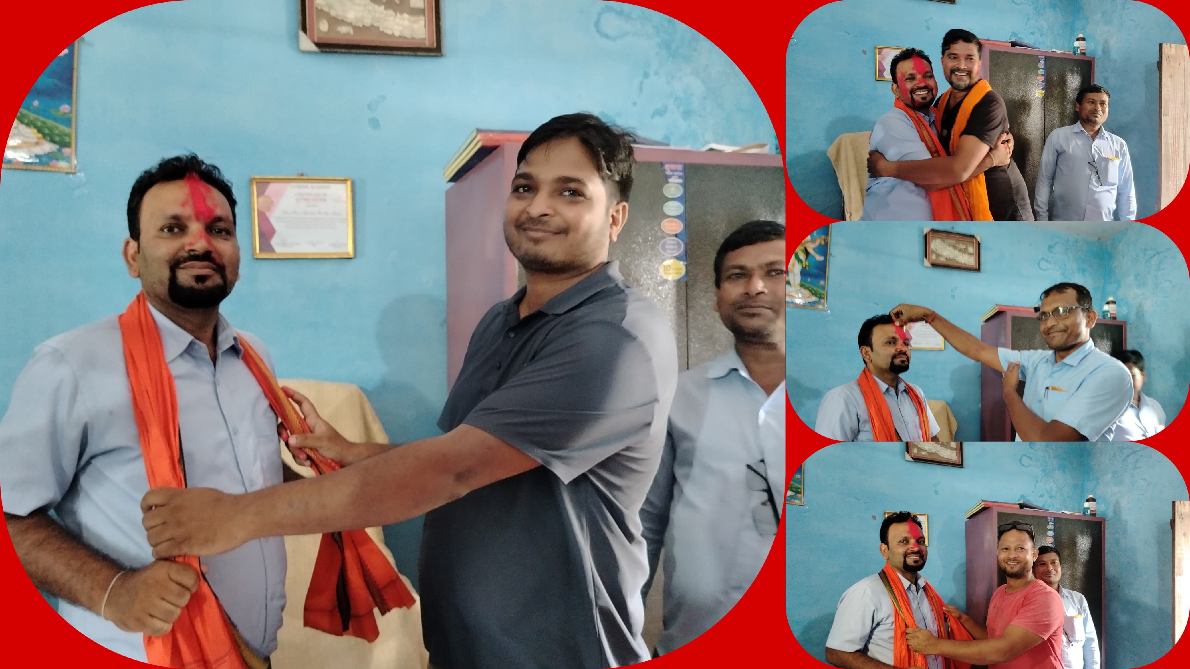 श्री राम चरित्र भगत माविमा मनोज कुमार यादव पुनः प्रधानाध्यापक, भव्य स्वागतसहित पदभार ग्रहण