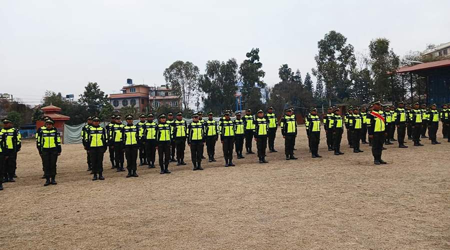 ललितपुर महानगरपालिकामा ५० नगर प्रहरी थप गर्यो