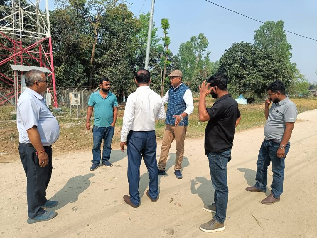 सम्सी गाउपालिकामा विकासको लहर: सडक ढलान निर्माणको लागि स्थलगत निरीक्षण गरे प्रमुख स्वकिय सचीव सिंह