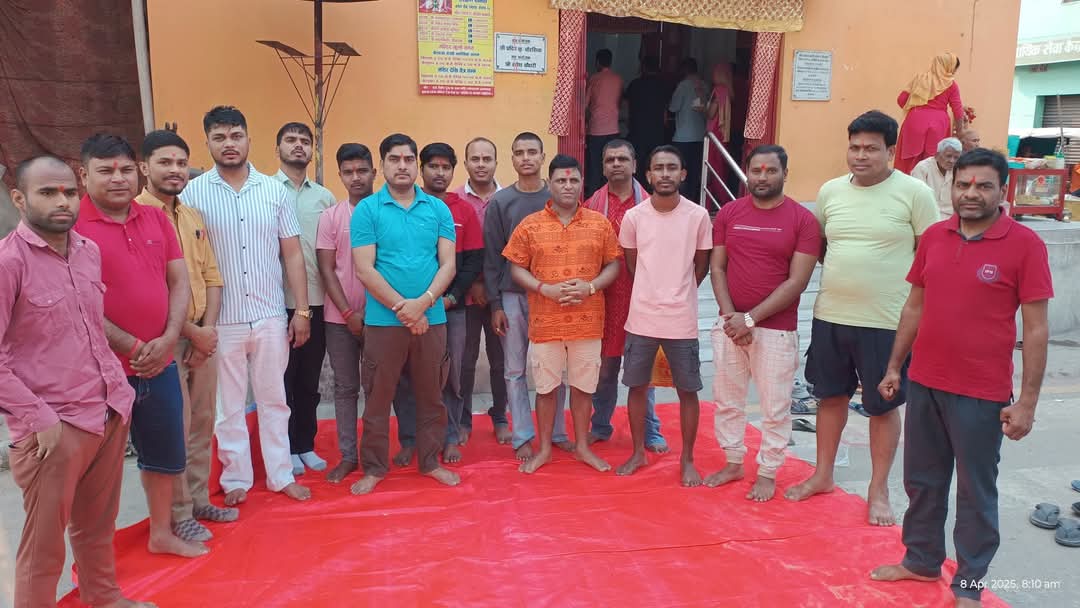 हनुमान मन्दिरमा हिन्दु स्वयंसेवक संघ नेपाल द्वारा २१ औं साप्ताह सामुहिक हनुमान चालीसापाठ सम्पन्न