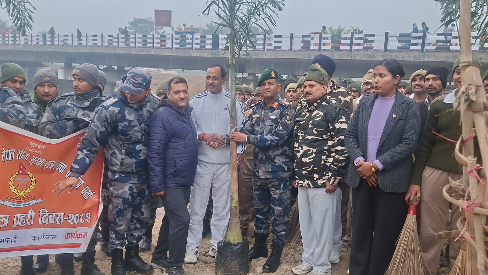 बीरगंजमा वृहत वृक्षारोपण तथा सरसफाई कार्यक्रम सम्पन्न