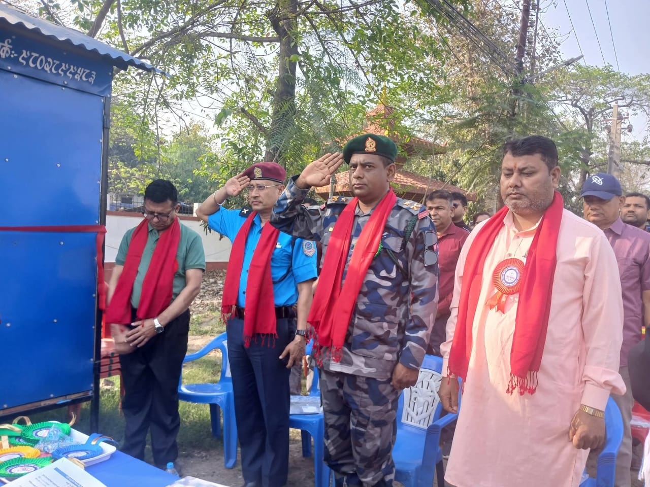 वीरगंजमा मानव बेचबिखन विरुद्ध सूचना तथा परामर्श केन्द्र उद्घाटन